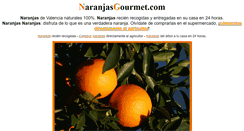 Desktop Screenshot of naranjasgourmet.com